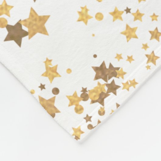 Rustige en witte gepersonaliseerde bruiloft voor f fleece deken (Hoek)