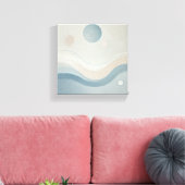 rustige essentie canvas afdruk (Insitu (Woonkamer))