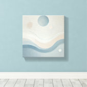 rustige essentie canvas afdruk (Insitu (Houten vloer))