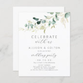 Rustige eucalyptus greenery boho (Voorkant / Achterkant)