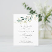 Rustige eucalyptus greenery boho (Staand voorkant)