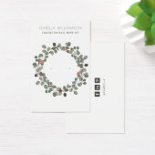 Rustige Eucalyptus Kaarten voor juwelenstaart Visitekaartje (Bureau)