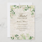 Rustige Eucalyptus Natuur Vrijgezellenfeest Kaart (Voorkant)