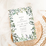 Rustige eucalyptus Sla de datum op Save The Date<br><div class="desc">Verzend sparen de datumkaart om uw gasten klaar te maken om met uw Rustic Griekenland te vieren Eucalyptus sparen de datumkaart.</div>
