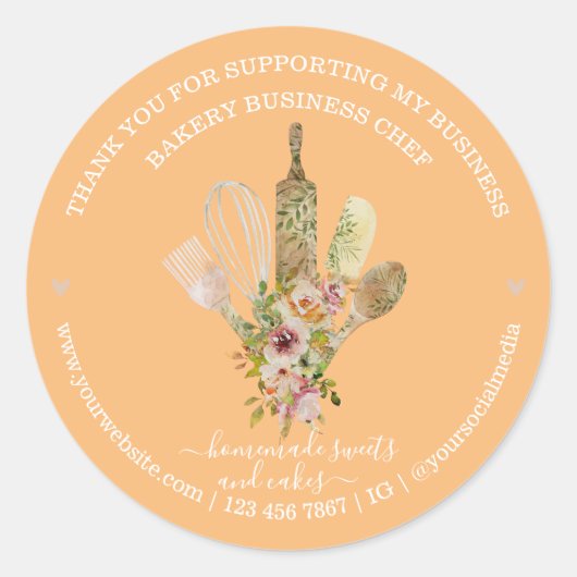 Rustige Eucalyptuspatronen Ronde Sticker (Voorkant)