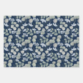 Rustige Eucalyputus Waterverf bruiloft Inpakpapier Vel (Voorkant 3)