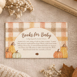 Rustige Fall In Love Pompoen Boeken Voor Baby Informatiekaartje