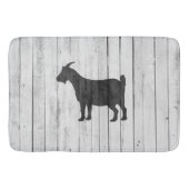 Rustige Farmhouse Goat Wood Panel Badmat (Voorkant)