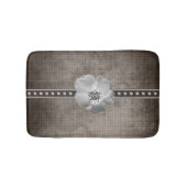 Rustige Farmhouse Pset Flower Badmat (Voorkant)