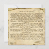 Rustige feestdag Moose kerstkaart Kaart (Achterkant)