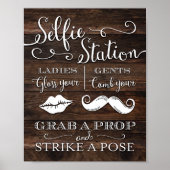 Rustige FIE STATION GRAB A PROP Sign Print (Voorkant)