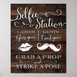 Rustige FIE STATION GRAB A PROP Sign Print