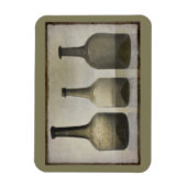 Rustige flesjes, nog steeds levenskunst magneet (Verticaal)