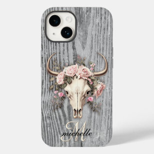 Rustige Floral Koe Case-Mate iPhone 14 Hoesje