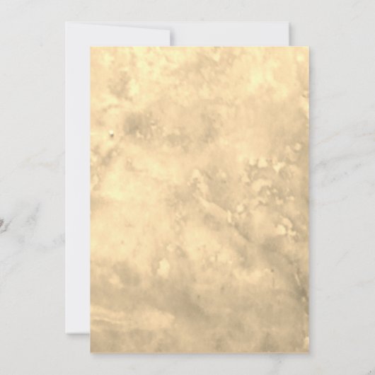 Rustige florale bruidebruidebruiloft kaart (Achterkant)