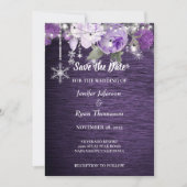 Rustige florale bruiloft met uitzondering van de d aankondiging (Voorkant)