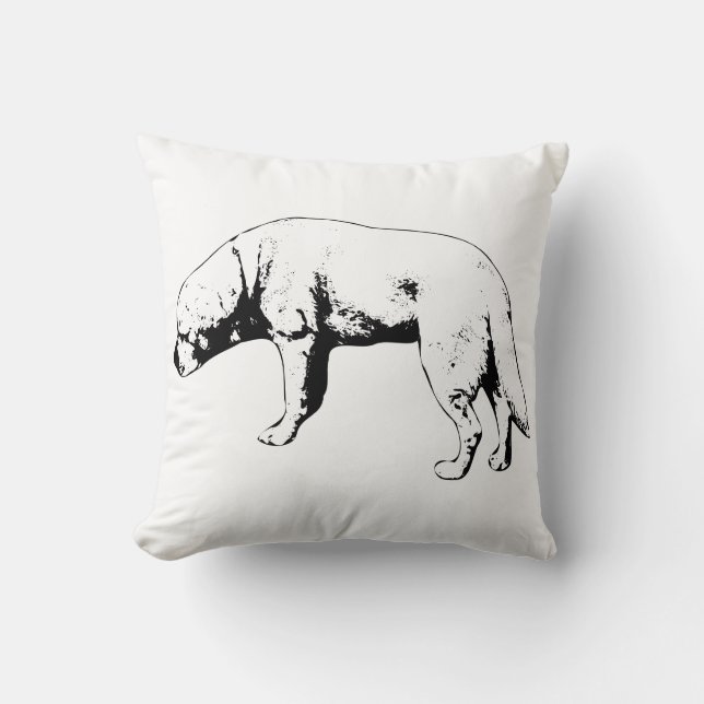 Rustige focus, stilstaan kussen (Voorkant)