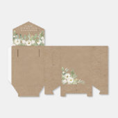 Rustige Foliage en witte Baby showers flesdoos Bedankdoosjes (Uitgevouwen)