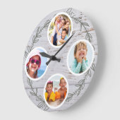 Rustige foliage Keepomwille Family Multi Photo Grote Klok (Hoek)