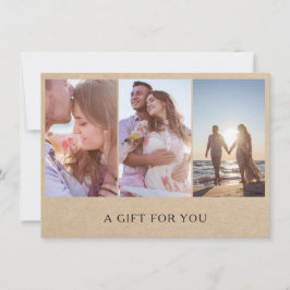 Rustige fotocollage-fotografie-cadeaubon