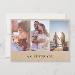 Rustige fotocollage-fotografie-cadeaubon