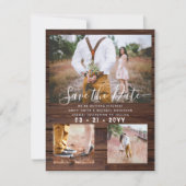 Rustige fotocollage slaat de datum op (Voorkant)