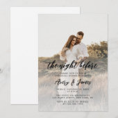 Rustige foto's 's nachts voor het repetitief eten kaart (Voorkant / Achterkant)