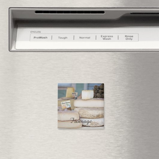 Rustige Franse kaasselectie Magneet (Insitu (Vaatwasser))