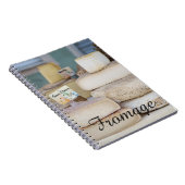 Rustige Franse kaasselectie Notitieboek (Rechterzijde)