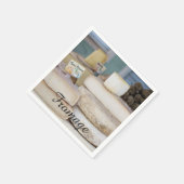 Rustige Franse kaasselectie Servet (Hoek)