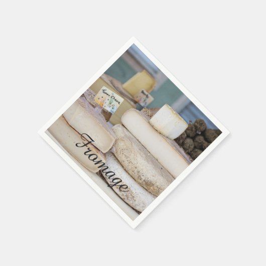 Rustige Franse kaasselectie Servet (Hoek)