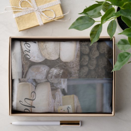 Rustige Franse kaasselectie Tissuepapier (Geschenk)