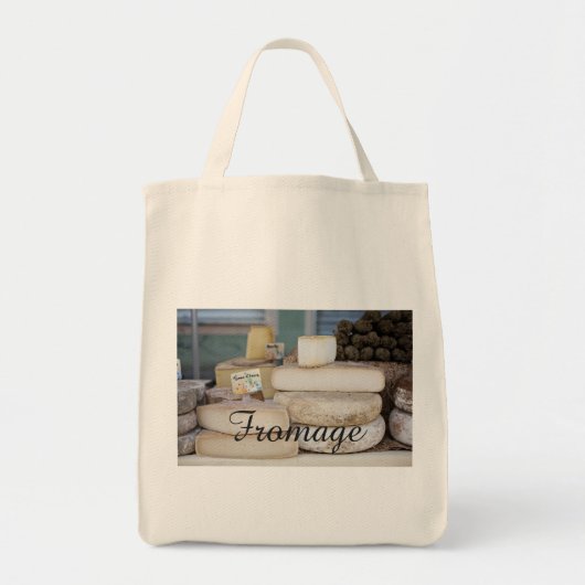 Rustige Franse kaasselectie Tote Bag (Voorkant)