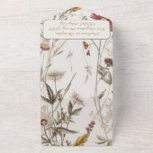 Rustige Franse stijl All in One Wedding Invite Uitnodiging (Buitenkant)