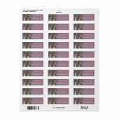 Rustige Gedachten Fee en Draak Kunst Etiket (Full Sheet)