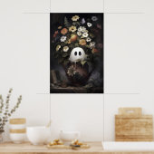 Rustige Geest Bloempot Portret Printbare, Plant Poster (Keuken)