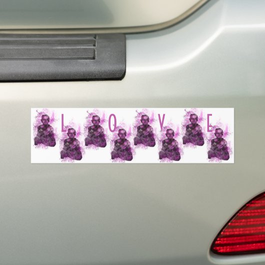 Rustige geest bumpersticker (Op auto)