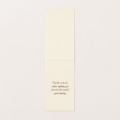 Rustige, gele zonnebloempitten voor Waterverf Kaart (Binnenkant ongevouwen)