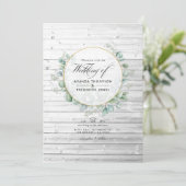 Rustige Geometrische landsinaasappel Eucalyptus We Kaart (Staand voorkant)