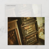 Rustige, gestapelde wolken met kratten briefkaart (Voorkant / Achterkant)