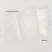 Rustige, gestapelde wolken met kratten briefkaart (Achterkant)