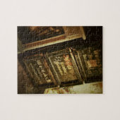 Rustige, gestapelde wolken met kratten legpuzzel (Horizontaal)