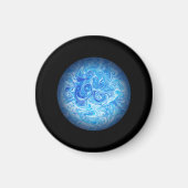 Rustige Getijde Knop Magneet (Voorkant)