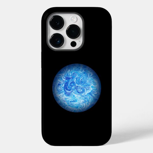 Rustige Getijde Vloeibare Kunst Phonehoes Case-Mate iPhone Case (Achterkant)
