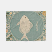 Rustige getijden gepersonaliseerd fleece deken (Voorkant (Horizontaal))