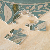 Rustige getijden gepersonaliseerd legpuzzel (Zijkant)