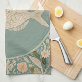 Rustige getijden gepersonaliseerd theedoek (Quarter Fold)