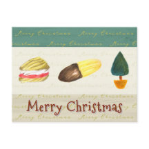 Rustige gezellige biscuit koekjes Kerstmis