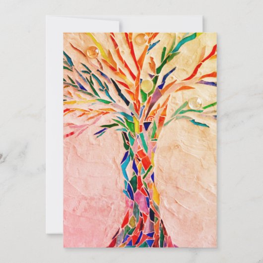 Rustige gezinshereniging kaart (Achterkant)