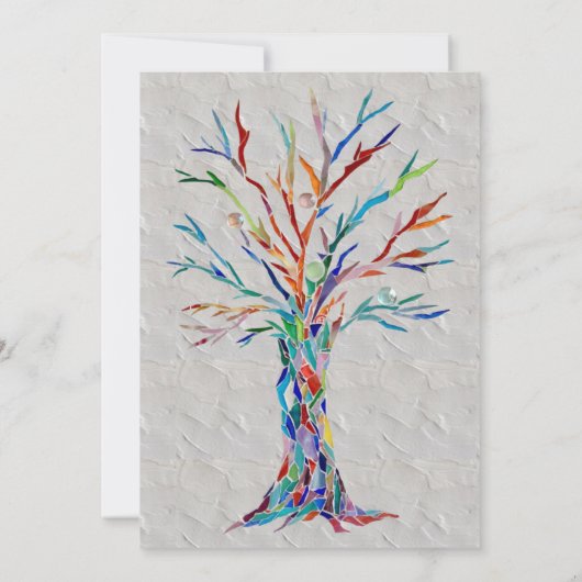 Rustige gezinshereniging kaart (Achterkant)